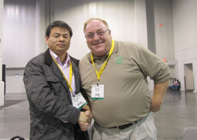 Frank Wang of Sainuo  CEO visited Las Vegas